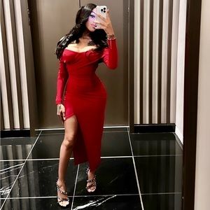 Red Maxi Dress